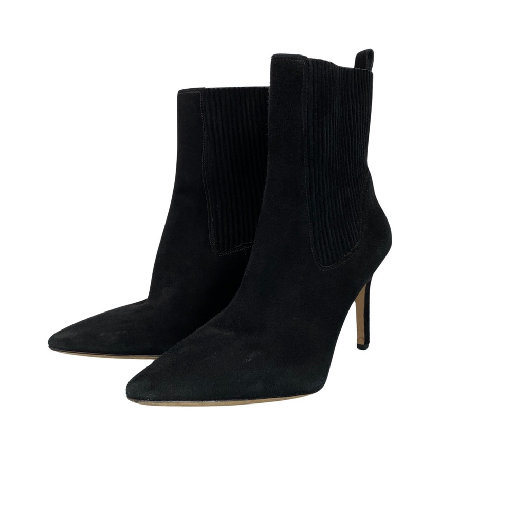 Via Spiga suede, leather booties